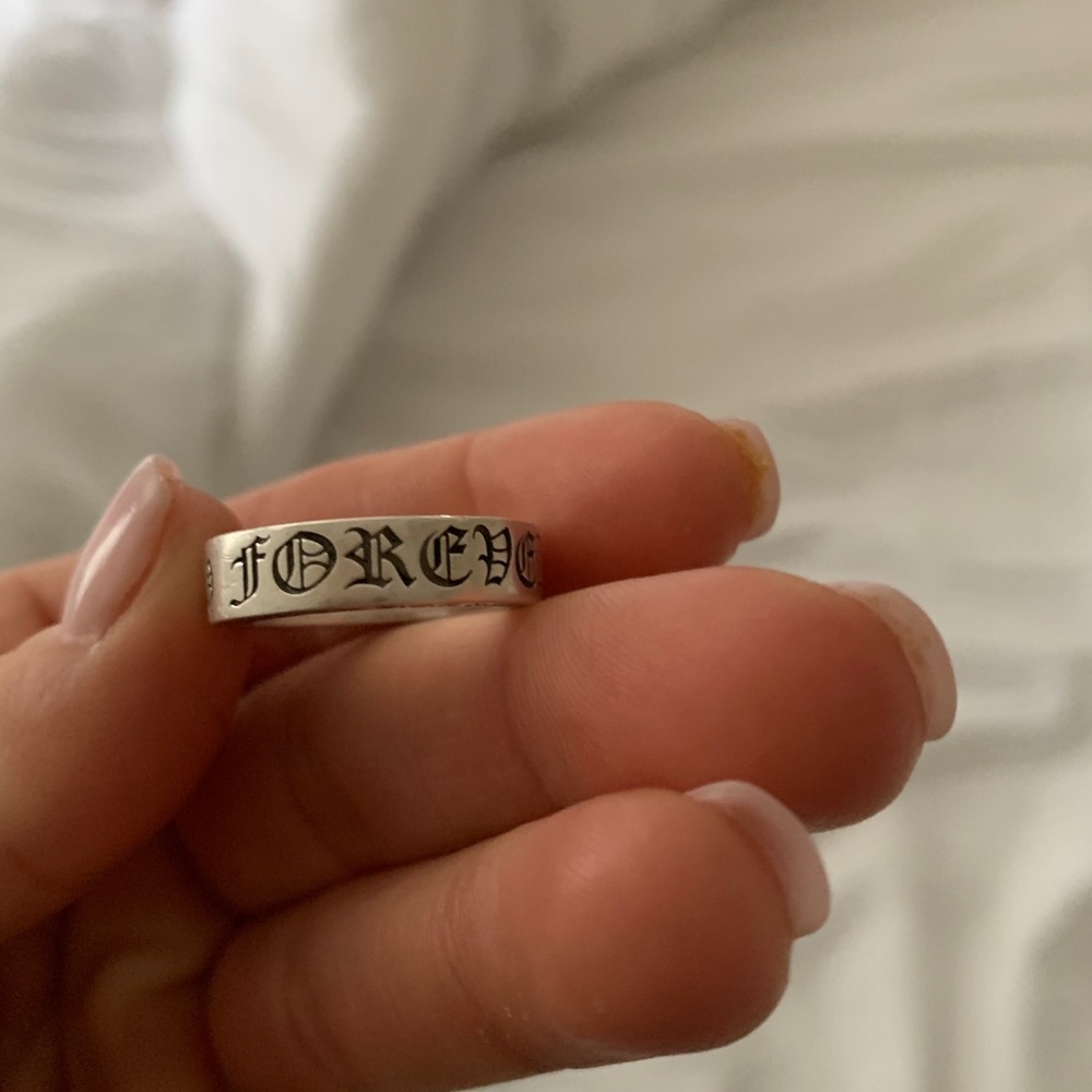 Chrome Hearts Forever Ring, size 6.5, worn twice